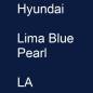 Preview: Hyundai, Lima Blue Pearl, LA.